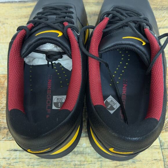 Nike Lunar Control Black Red USC Trojans PE Golf Shoes 574722-008 Mens Size 9 - Picture 7 of 9